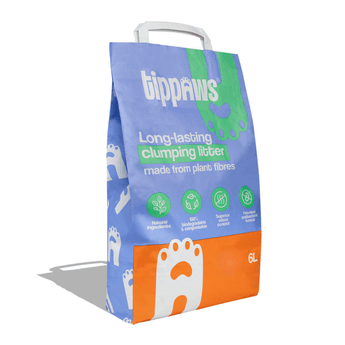 Tippaws long lasting clumping cat litter